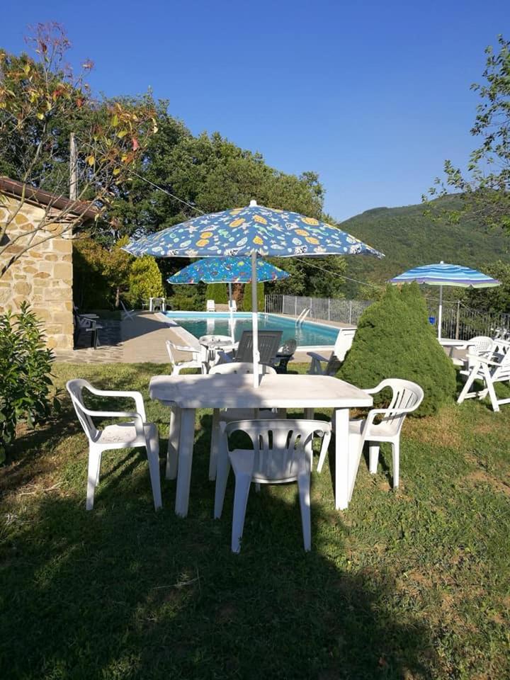 Villa Il Corniolo Morra Værelse billede