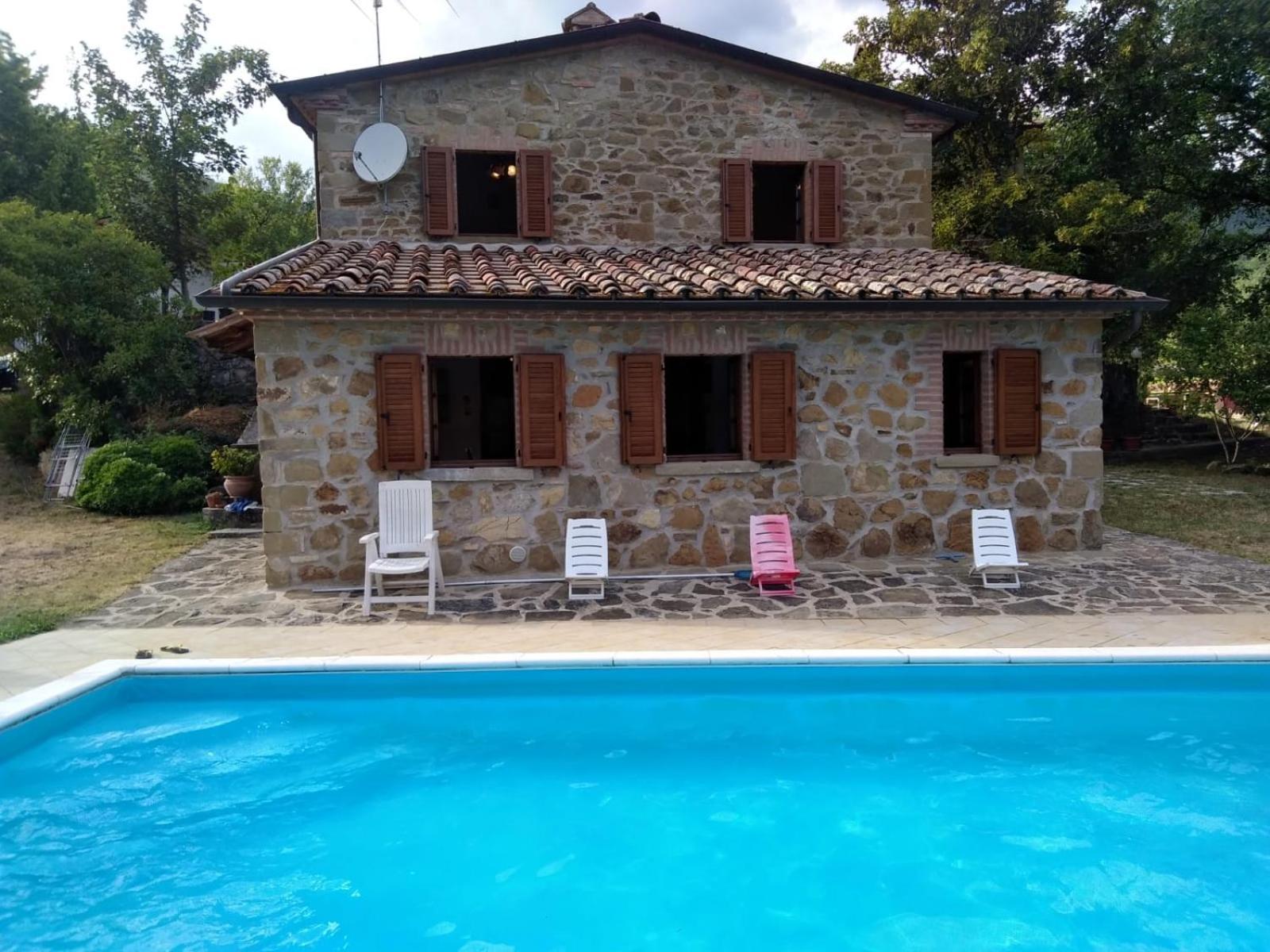 Villa Il Corniolo Morra Værelse billede